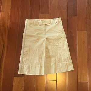 Theory Khaki Pencil Skirt